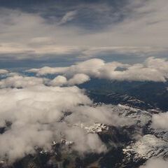 Flugwegposition um 09:34:19: Aufgenommen in der Nähe von Stummerberg, 6276 Stummerberg, Österreich in 4788 Meter